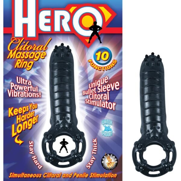 HEROS  COCK RING CLITORIAL