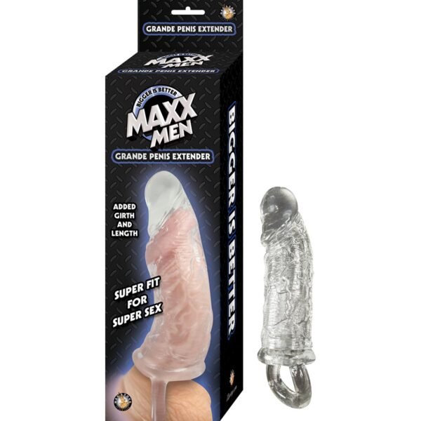 MAXX MEN GRANDE PENIS SLEEVE-CLEAR