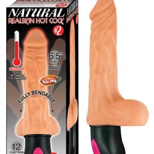 NATURAL REALSKIN HOT COCK #2-WHITE