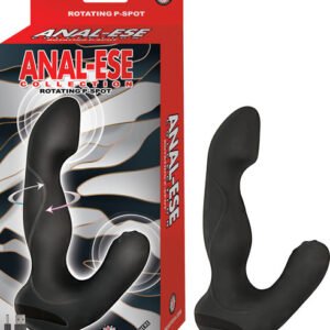 ANAL ESE COLLECTION ROTATING P SPOT VIBE-BLACK