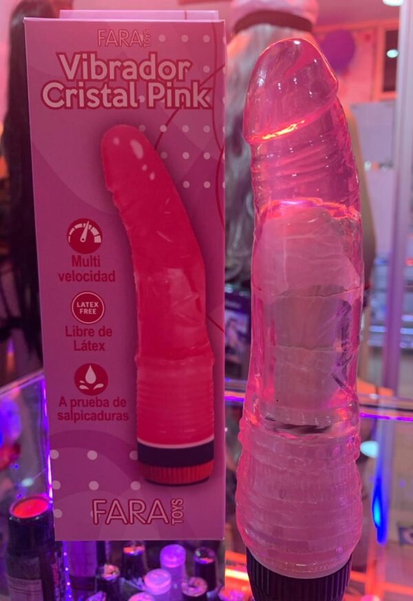 VIBRADOR CRISTAL PINK