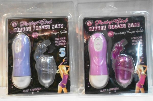 PARTY GIRL RABBIT BULLET VIBE-PURPLE - Image 2
