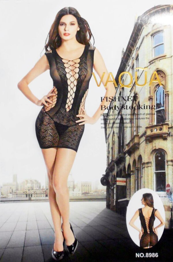 VAQUA VESTIDO MALLAS