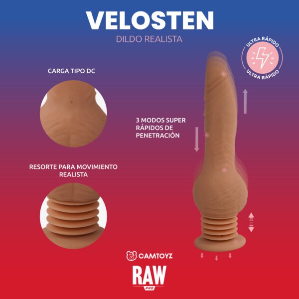 Dildo Realista Velosten RAW Pro - Image 3