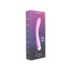 Vibrador Lara con diseño elegante, silicona médica, 10 modos de vibración y resistencia al agua