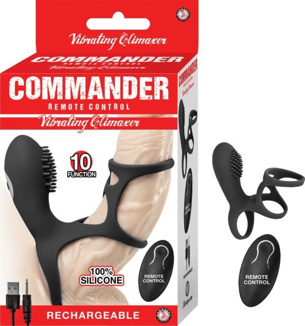 COMMANDER REMOTE CONTROL VIBRATING CLIMAXER