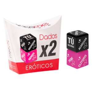 DADOS X2  EROTICOS FLUORECENTES
