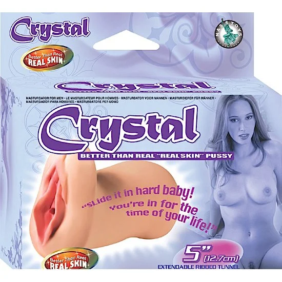 BETTER THAN REAL "REAL SKIN" PUSSY-CRYSTAL