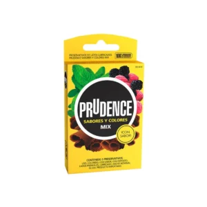 Condones Prudence Sabores y Colores