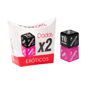 DADOS X2  EROTICOS FLUORECENTES