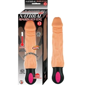 NATURAL REALSKIN HOT COCK #3 - WHITE