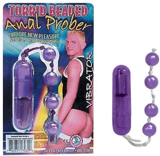 TORRID BEADED ANAL PROBER-PURPLE