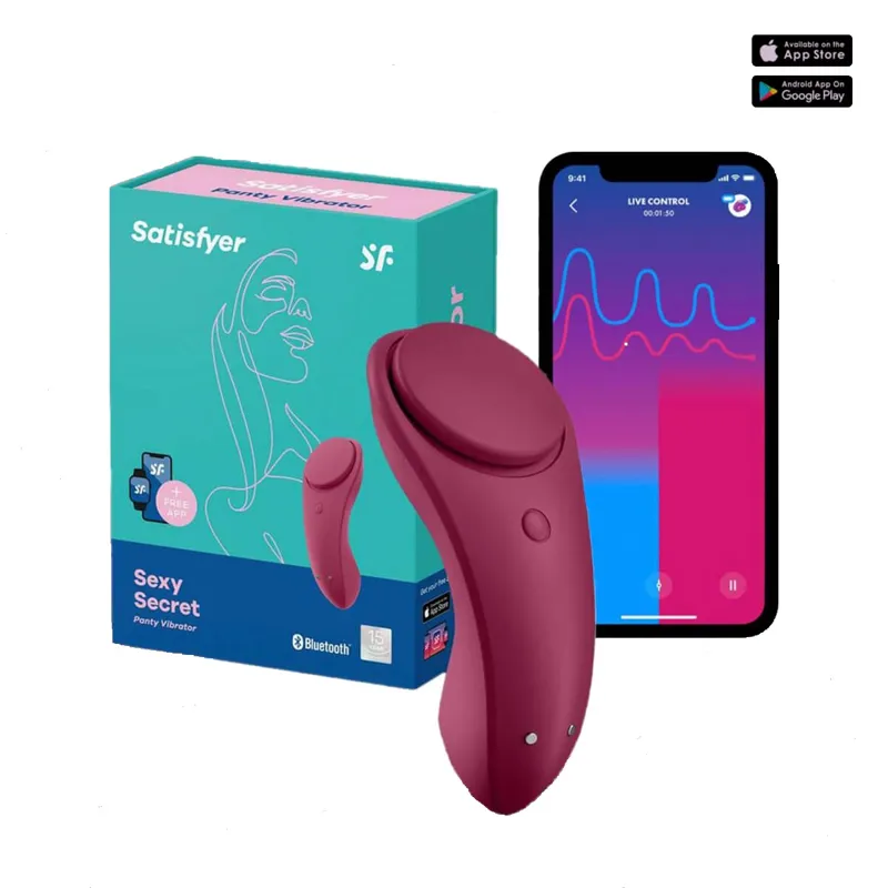 Vibrador de Bragas Satisfyer Sexy Secret - App Control