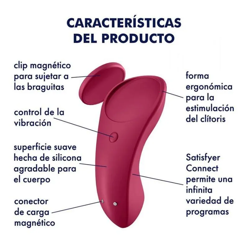 Vibrador de Bragas Satisfyer Sexy Secret - App Control - Image 3