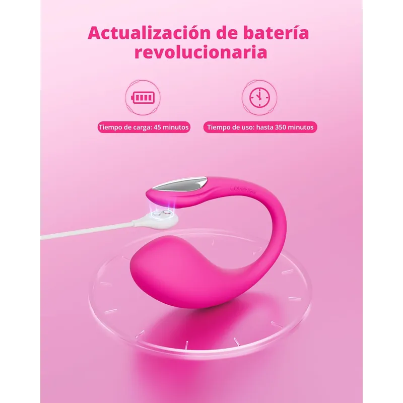 Vibrador Lovense Lush 4.0 - Control por App y Punto G - Image 3