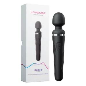 Lovense Domi 2 - Vibrador de Varita Bluetooth Potente