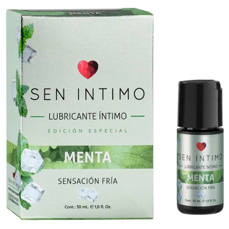 Lubricante Íntimo Menta Fría Sen Intimo - Efecto Refrescante