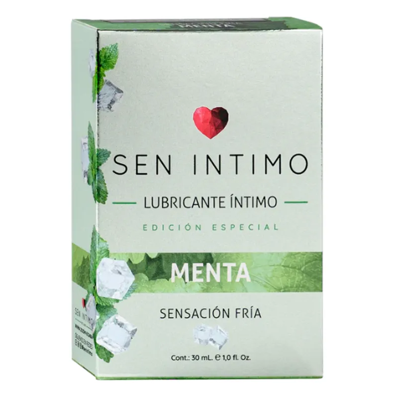 Lubricante Íntimo Menta Fría Sen Intimo - Efecto Refrescante - Image 2