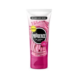 Lubricante Prudence Sabor Chicle - Base Agua 100g