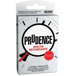Preservativo Prudence Retardante - Placer Prolongado Látex