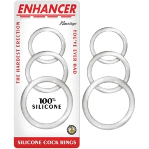 Set de 3 Anillos de Silicona Fluorescentes - Nasstoys