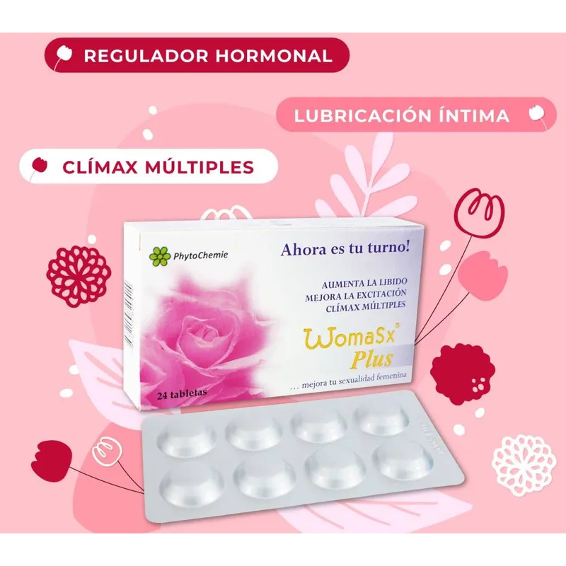 Woma Sx Plus Estimulante Femenino - Deseo y Sensibilidad - Image 2