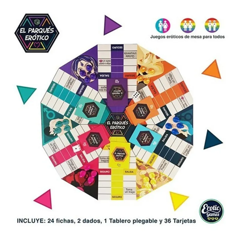 Juego de Mesa Parqués Erótico - Diversión y Retos Hot - Image 2