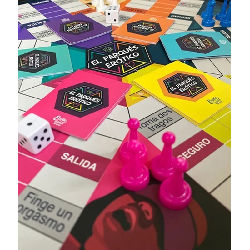 Juego de Mesa Parqués Erótico - Diversión y Retos Hot - Image 3