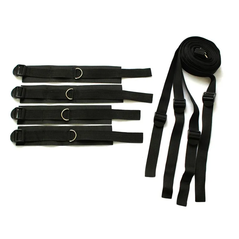 Kit de Bondaje para Cama Ajustable BDSM - Sujeción Erótica - Image 3