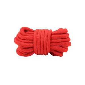 Cuerda de Bondage Shibari Suave Roja - Edición Pasión
