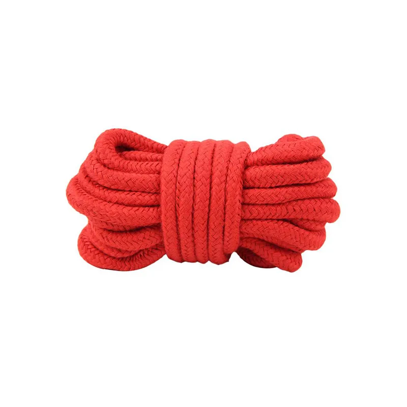 Cuerda de Bondage Shibari Suave Roja - Edición Pasión