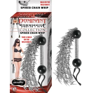 Látigo de Cadenas con Púas Dominant Submissive - Nasstoys
