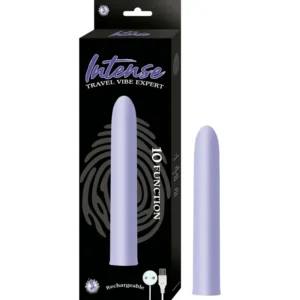 Vibrador de Viaje Ergonómico Lavanda - 10 Modos de Placer