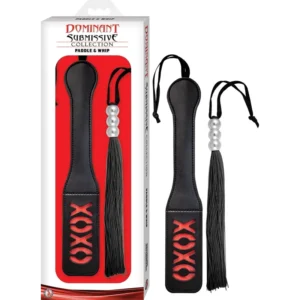 Set BDSM Azotador y Látigo Nasstoys - Placer y Dominación