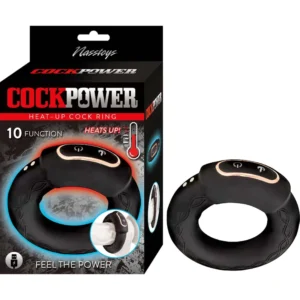 Anillo Vibrador CockPower Térmico - Silicona Médica