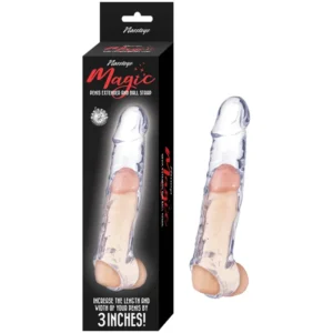 Extensor de Pene Realista con Soporte Nasstoys - 20cm