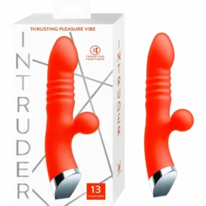 Vibrador de Empuje Intruder - Doble Estimulación Silicona